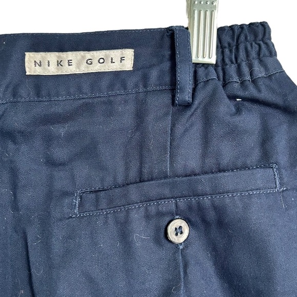 Vintage Nike Golf Navy Blue High‎ Waisted Shorts Womens size 10 - Picture 4 of 6